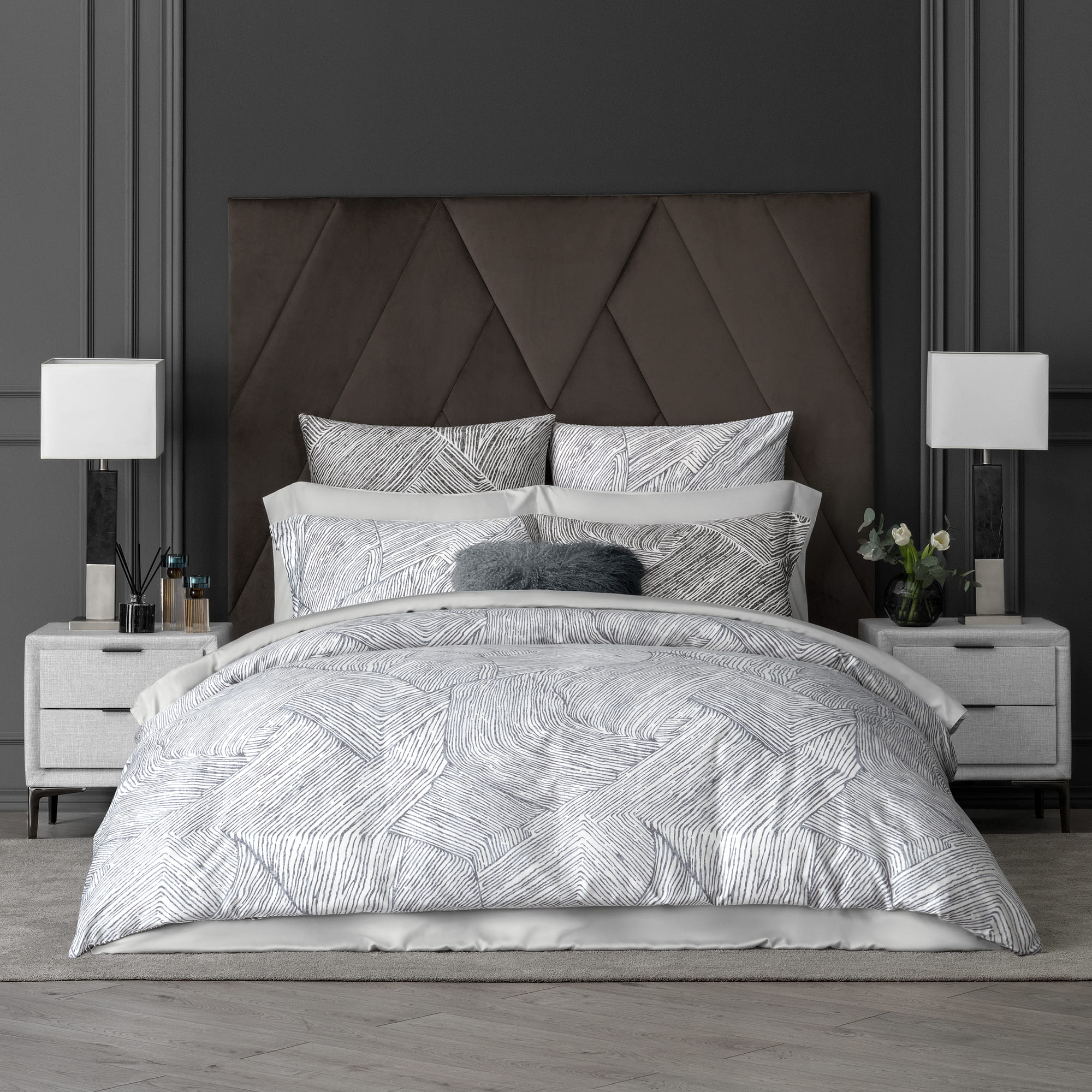 Комплект постельного белья Togas Ферранте серый Полуторный, размер Полуторный - фото 2