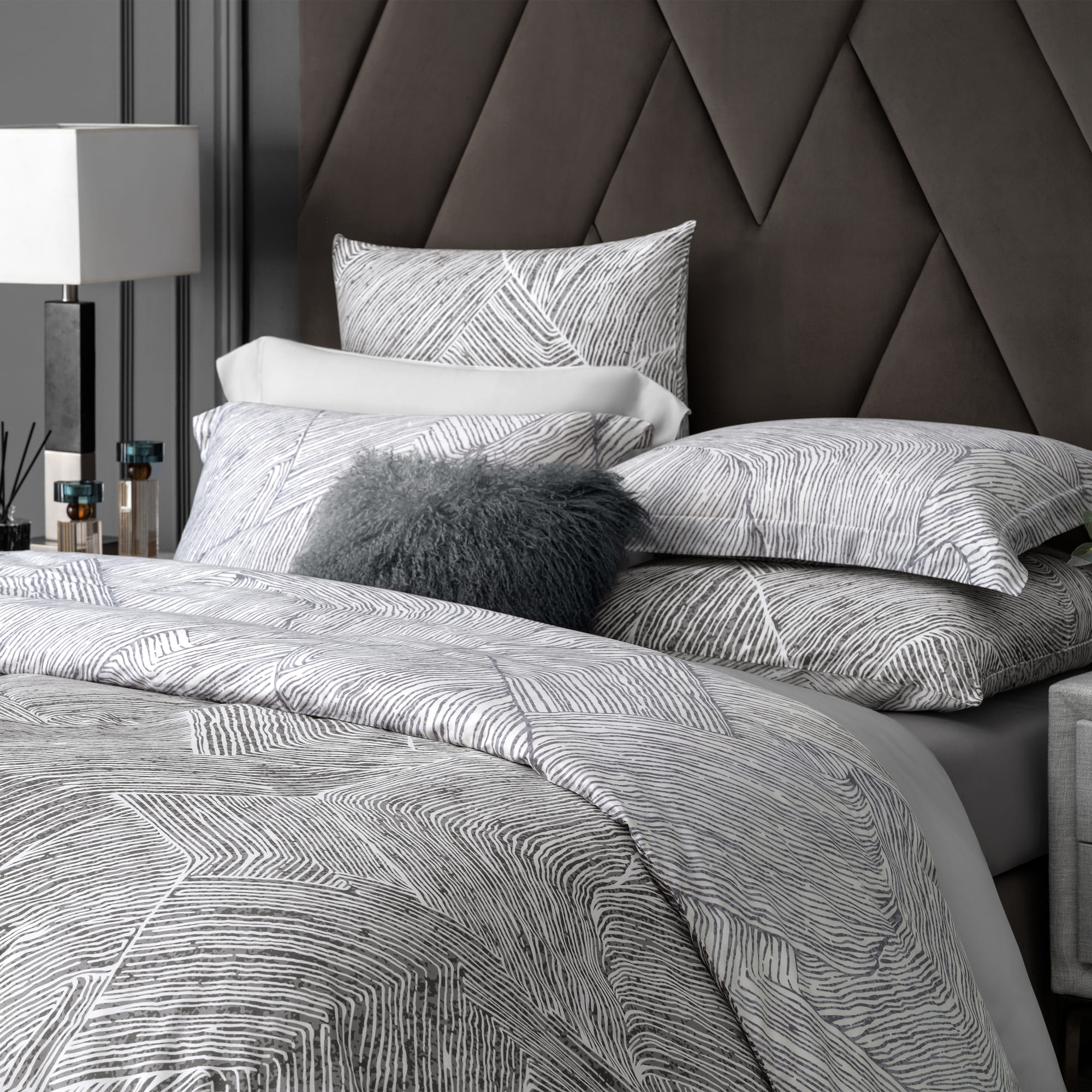 Комплект постельного белья Togas Ферранте серый Полуторный, размер Полуторный - фото 7