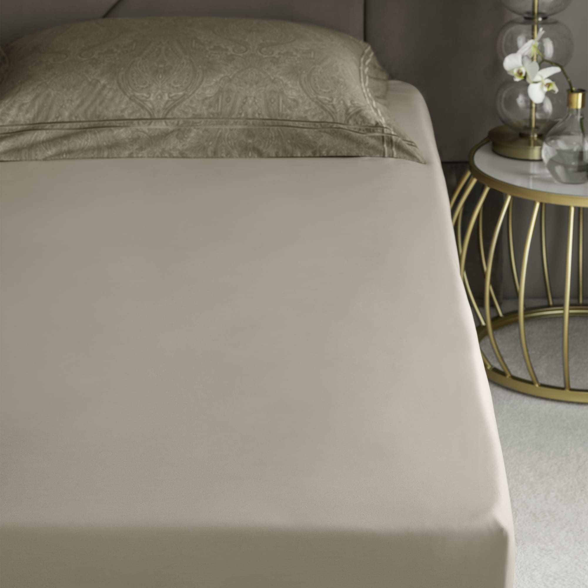 Комплект постельного белья Togas Лавинье коричневый Двуспальный кинг сайз, размер Кинг сайз - фото 4
