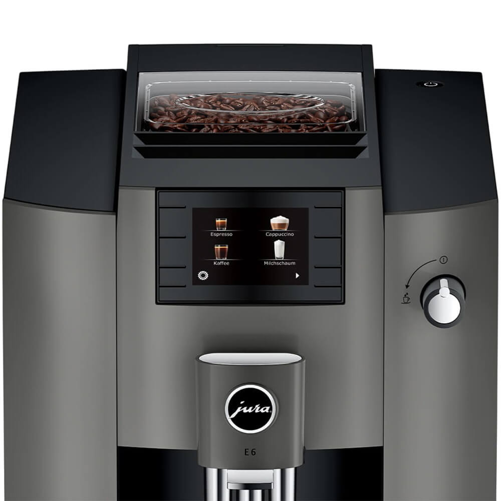 Кофемашина Jura E6 Dark Inox 15439