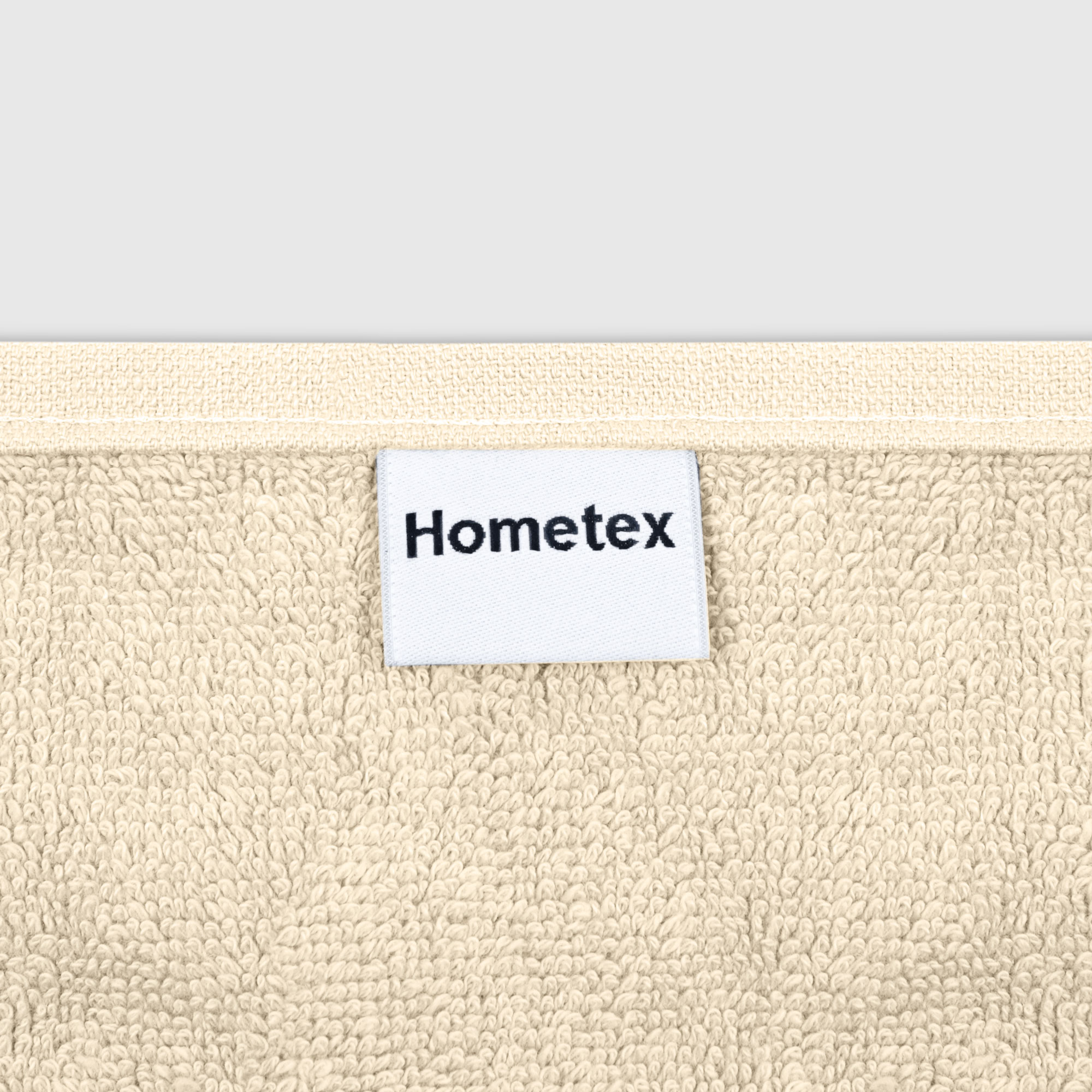 Полотенце махровое Hometex Original бежевый 100x150 см Вид№8