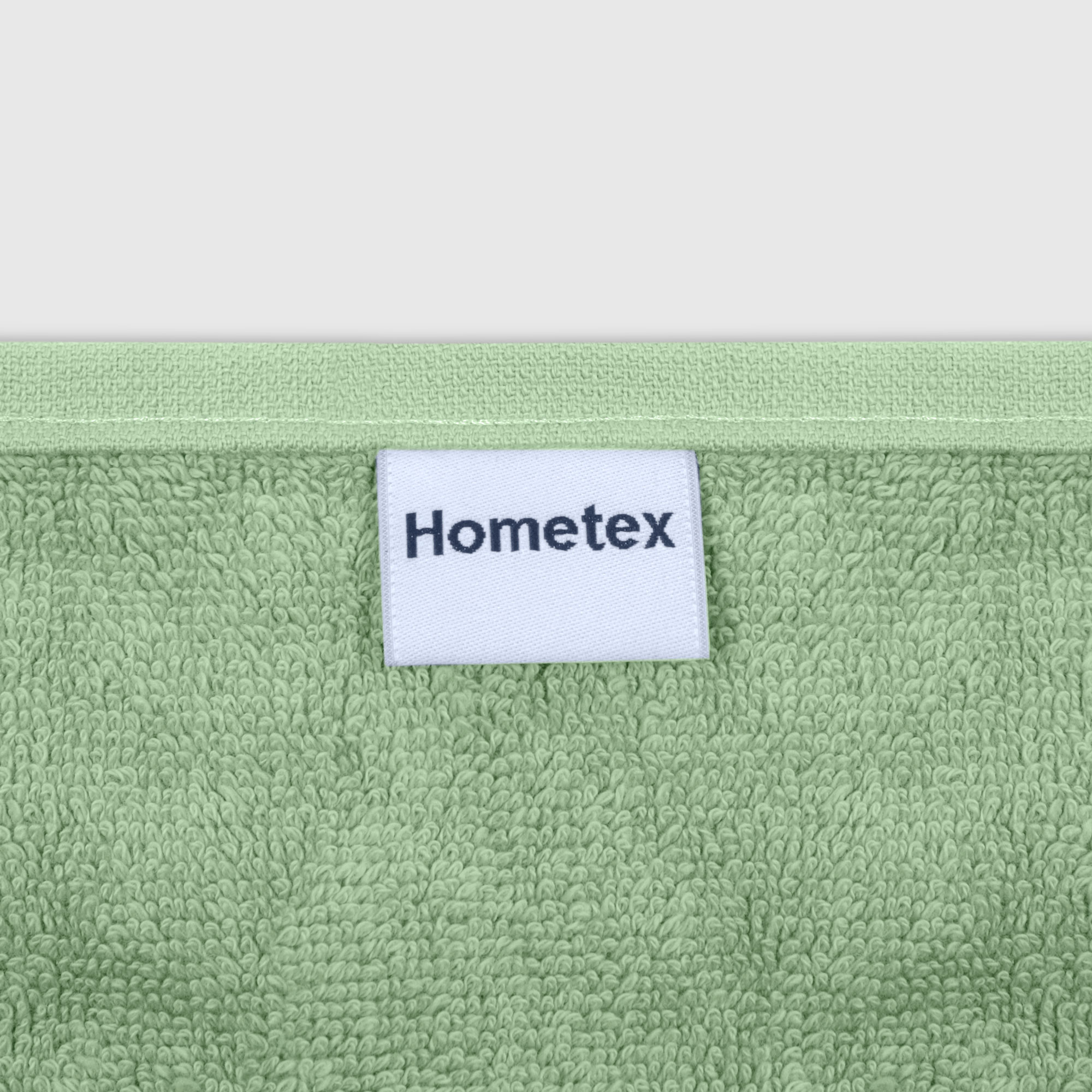 Полотенце махровое Hometex Original зеленый 30x30 см Вид№7