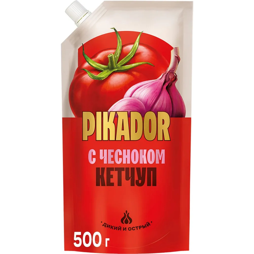 Кетчуп Pikador Чесночный 500 г