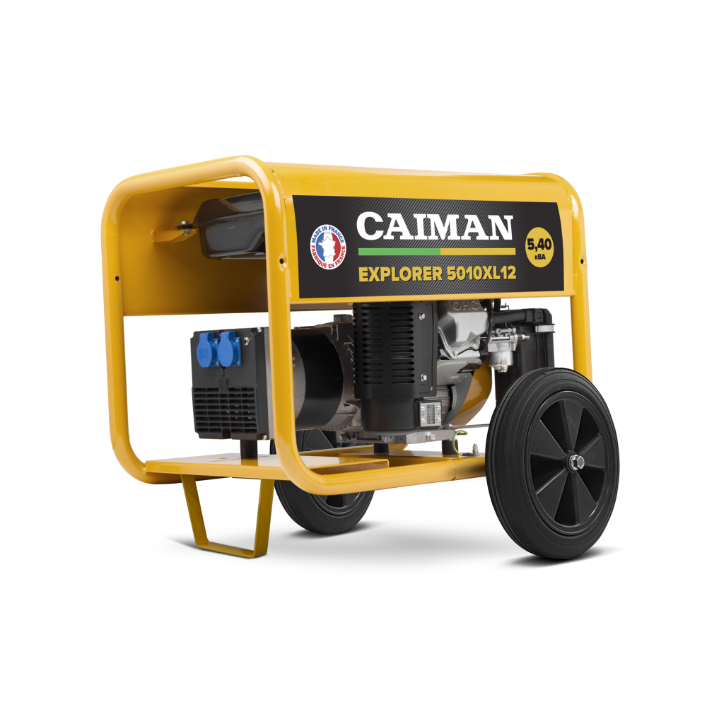 Генератор Caiman 5,4 кВА Explorer 5010XL12 с комплектом для транспортировки
