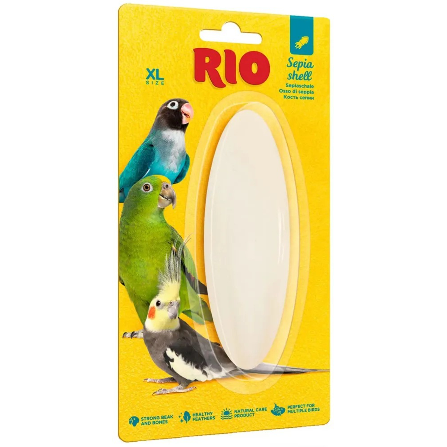 Камень минеральный для птиц Rio кость сепии XL 389₽