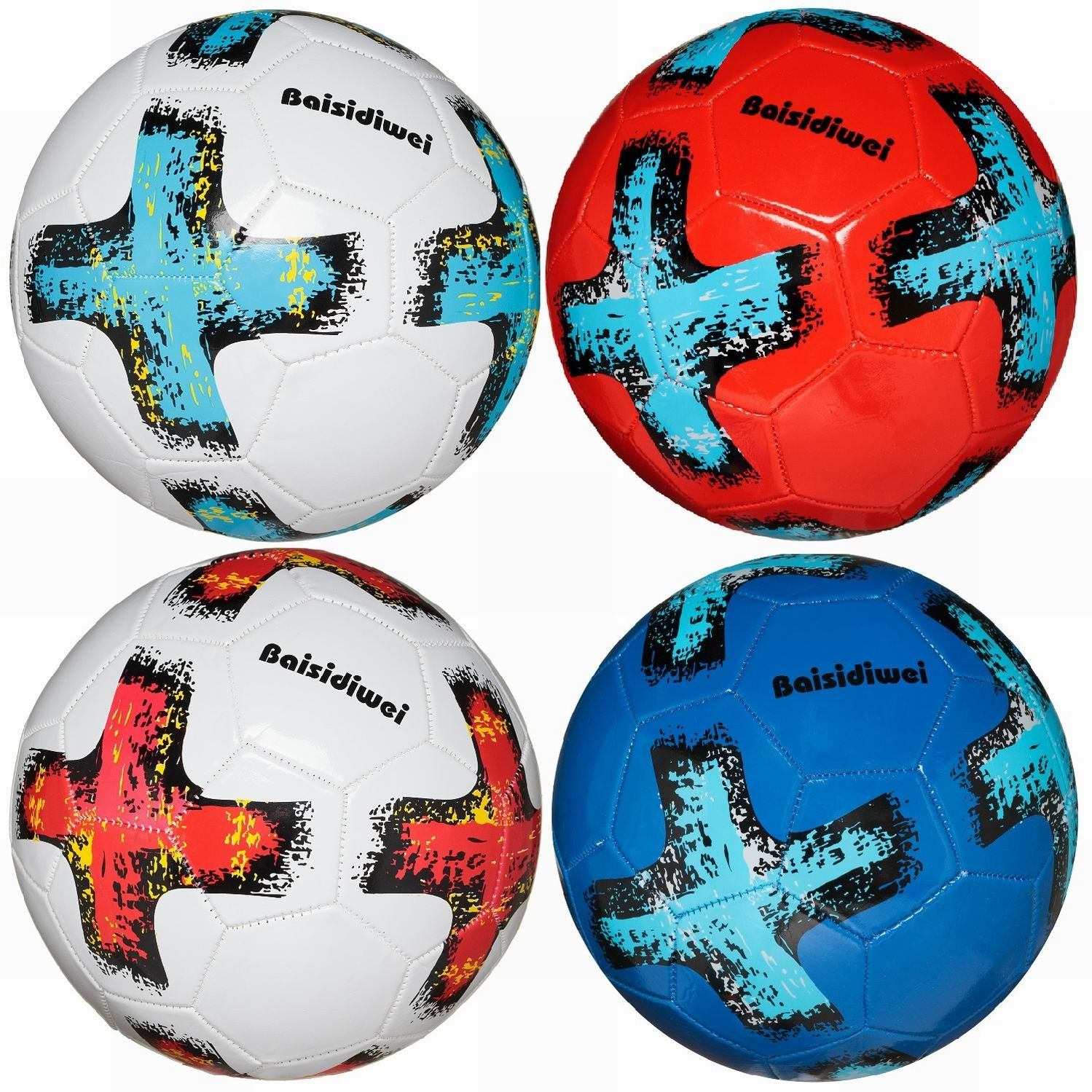 Мяч футбольный Junfa 22-23 см 4 вида в ассортименте мячи junfa волейбольный мяч 22 23 см