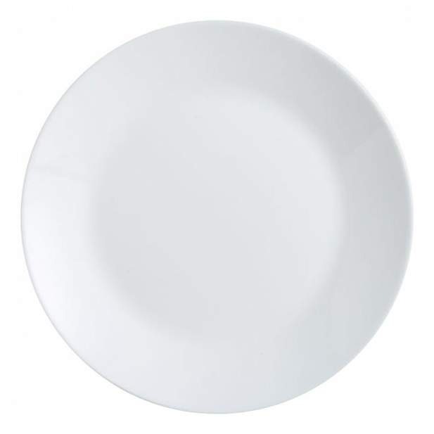 Тарелка Luminarc Zelie десертная 18 см, цвет белый - фото 1
