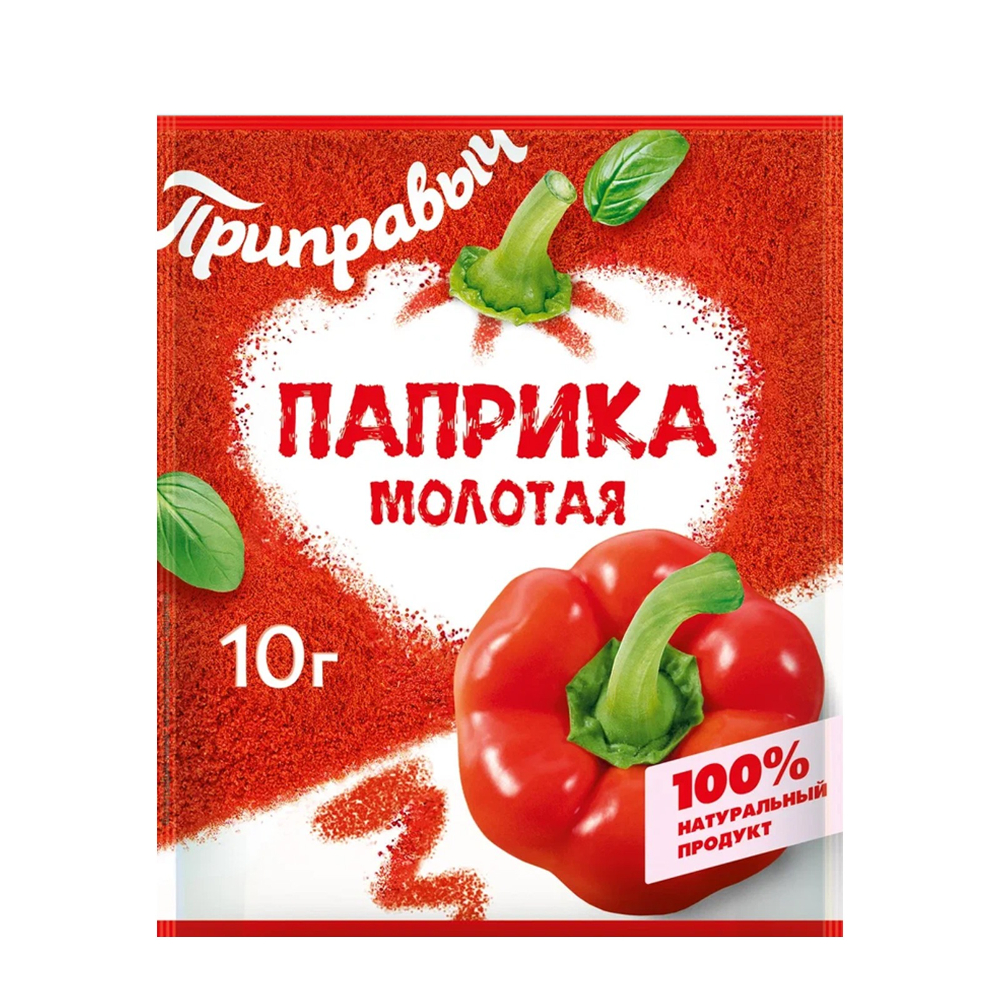 

Паприка Приправыч перец красный сладкий 10 г