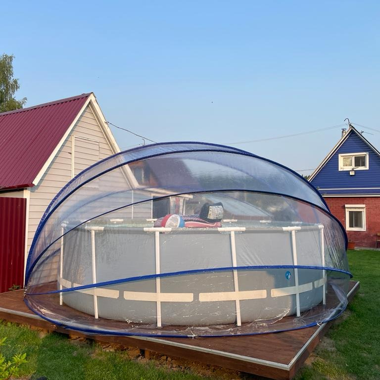 Тент для бассейна Pool tent на землю 3,6 м Вид№3