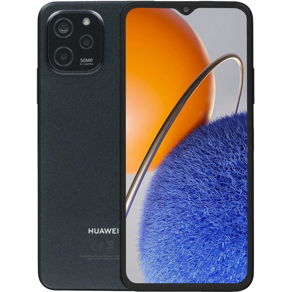 Смартфон HUAWEI NOVA Y61 128 ГБ чёрный