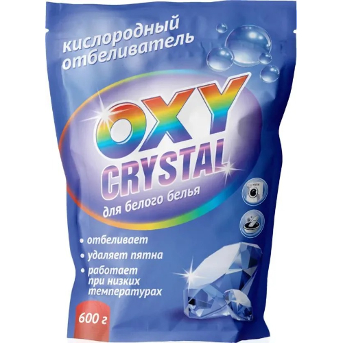 Отбеливатель Гринфилд Oxy Crystal для белого белья 600 г