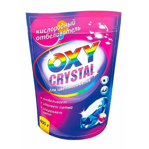 Отбеливатель Гринфилд Oxy Crystal для цветного белья 600 г