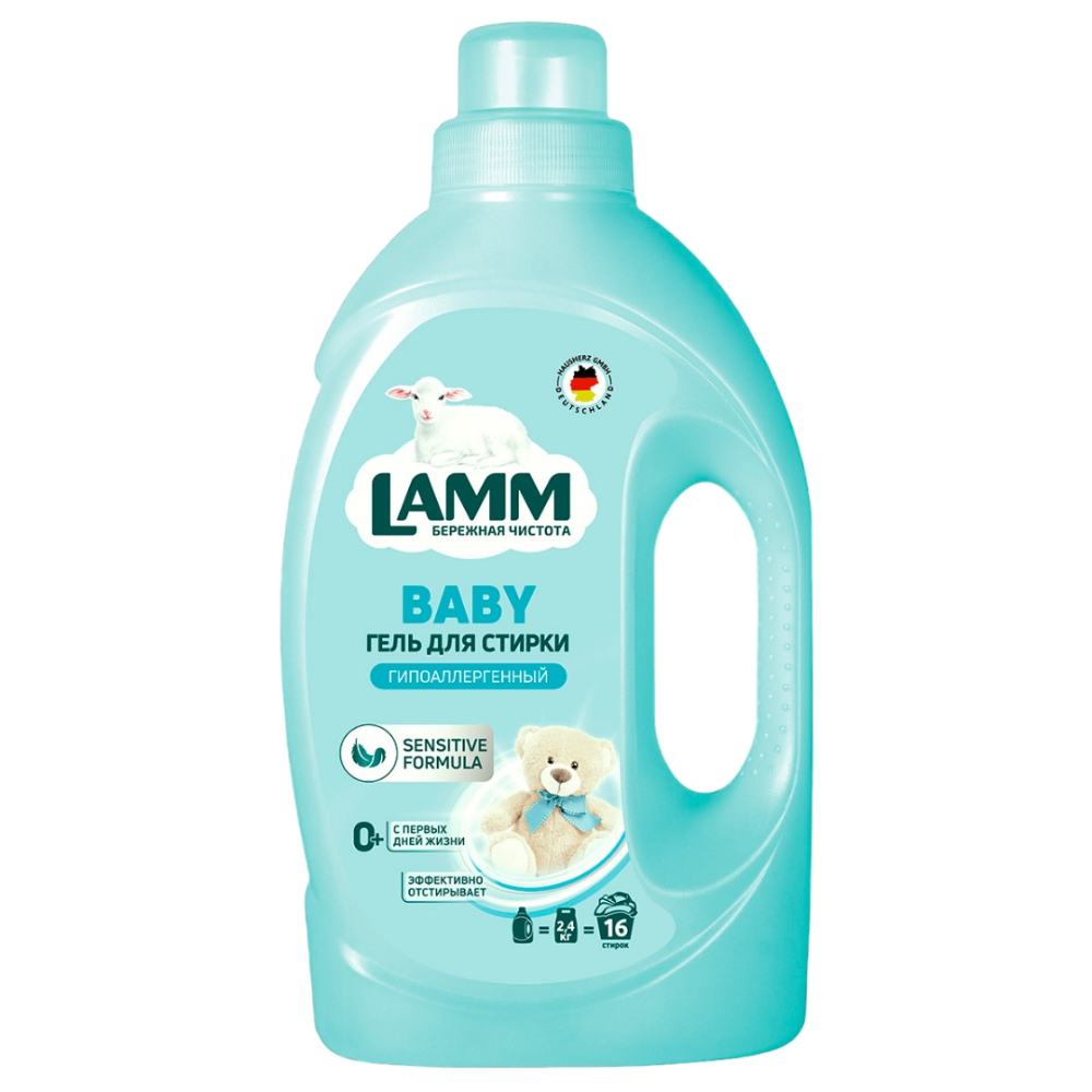 Средство для стирки Lamm Baby для стирки детского белья 104 л 349₽