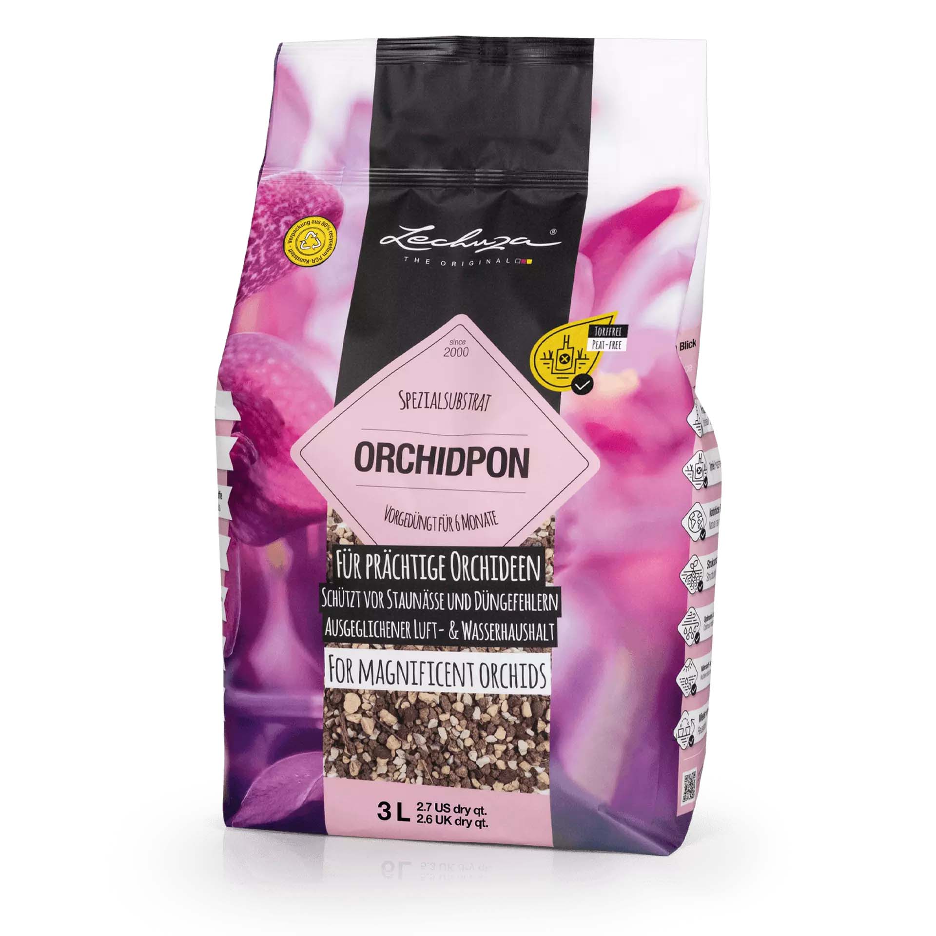 Субстрат Lechuza orchidpon 3л