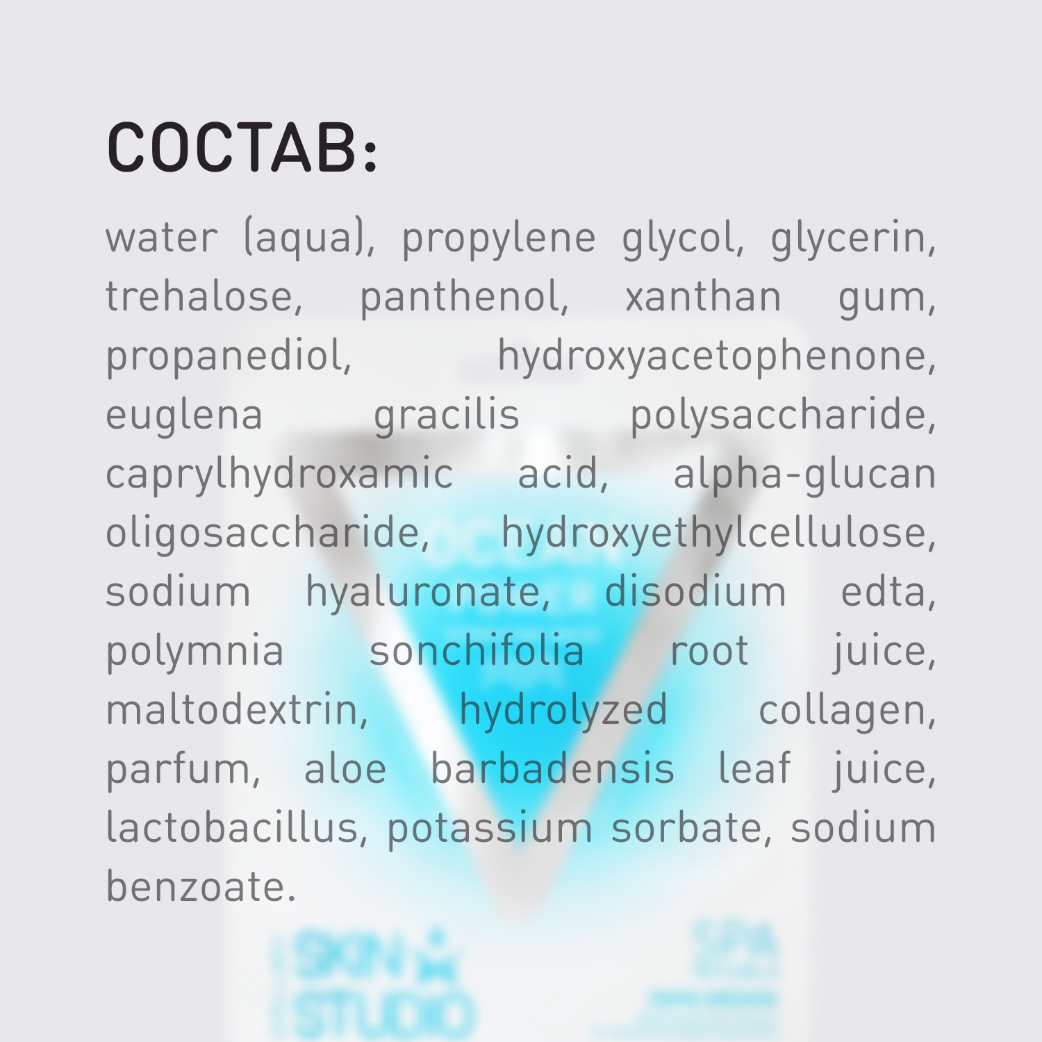 Маска для лица Stellary skin studio увлажняющая «сила океана» /ocean power hydrating mask Вид№6