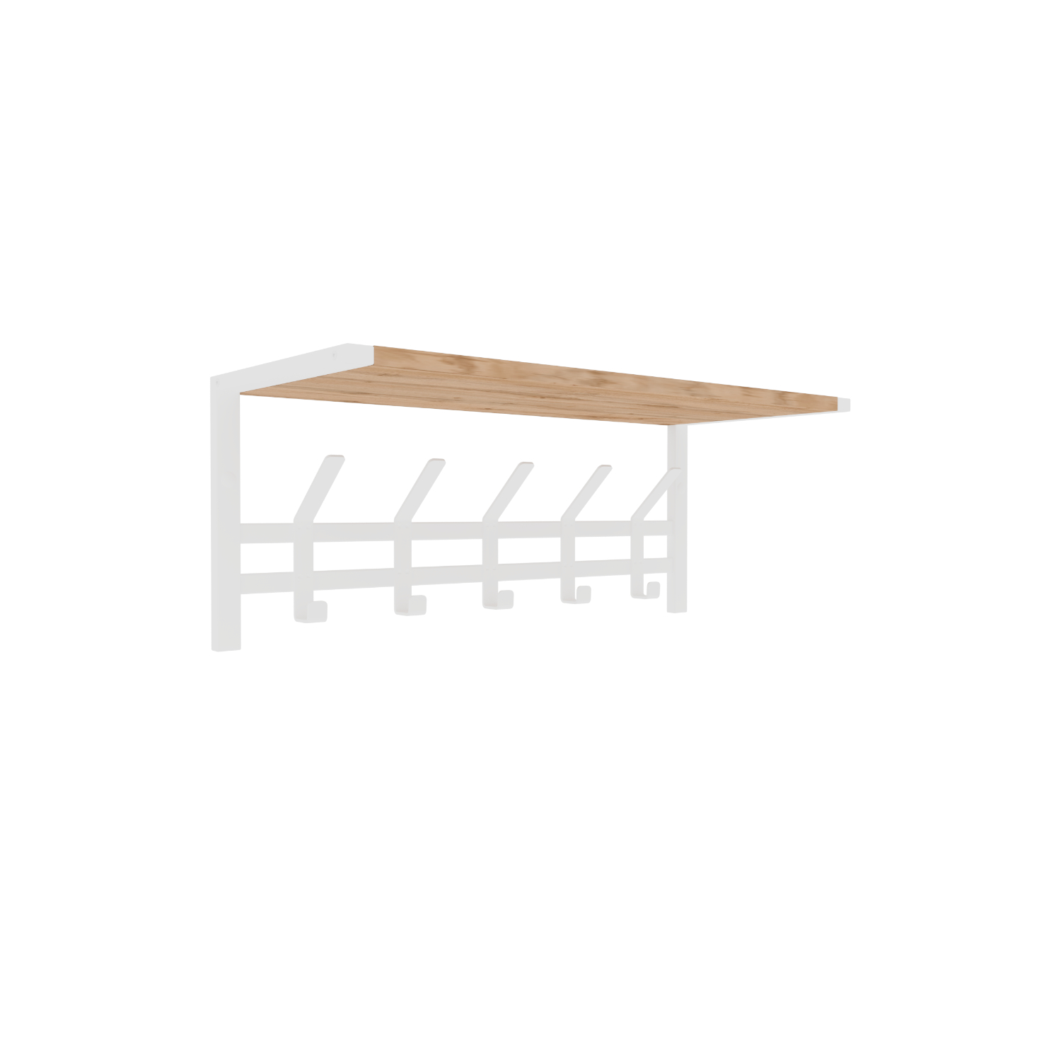 Вешалка с полкой ЗМИ Торонто 21Д белая 2999₽