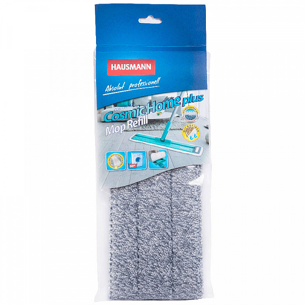 Сменная насадка Hausmann HM-471 Classic Home FLEXIBLE из микрофибры для швабры HM-47 Вид№4