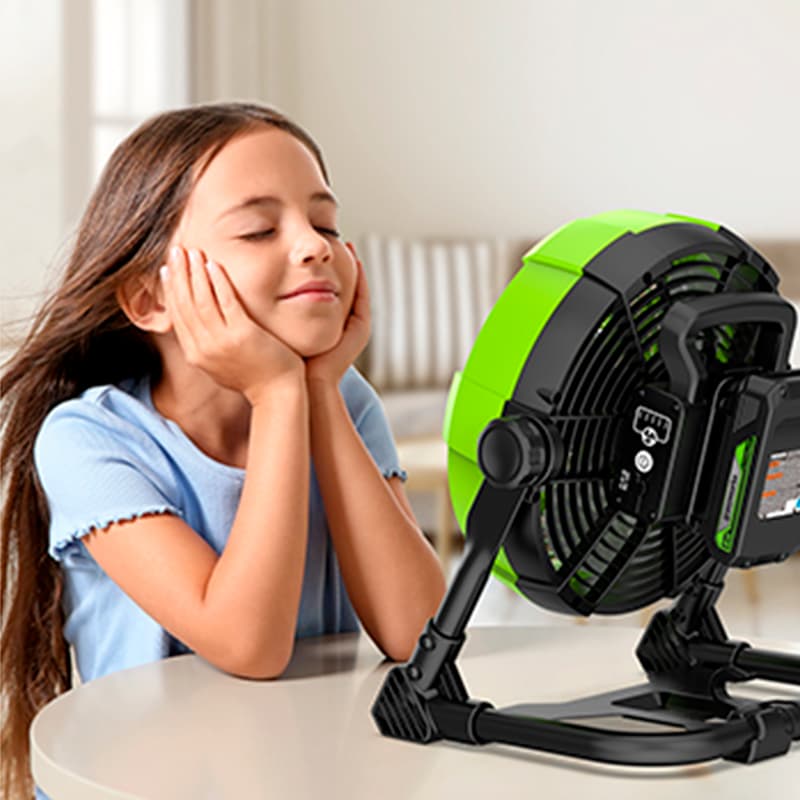 фото Вентилятор greenworks g24fan, без акб и зу