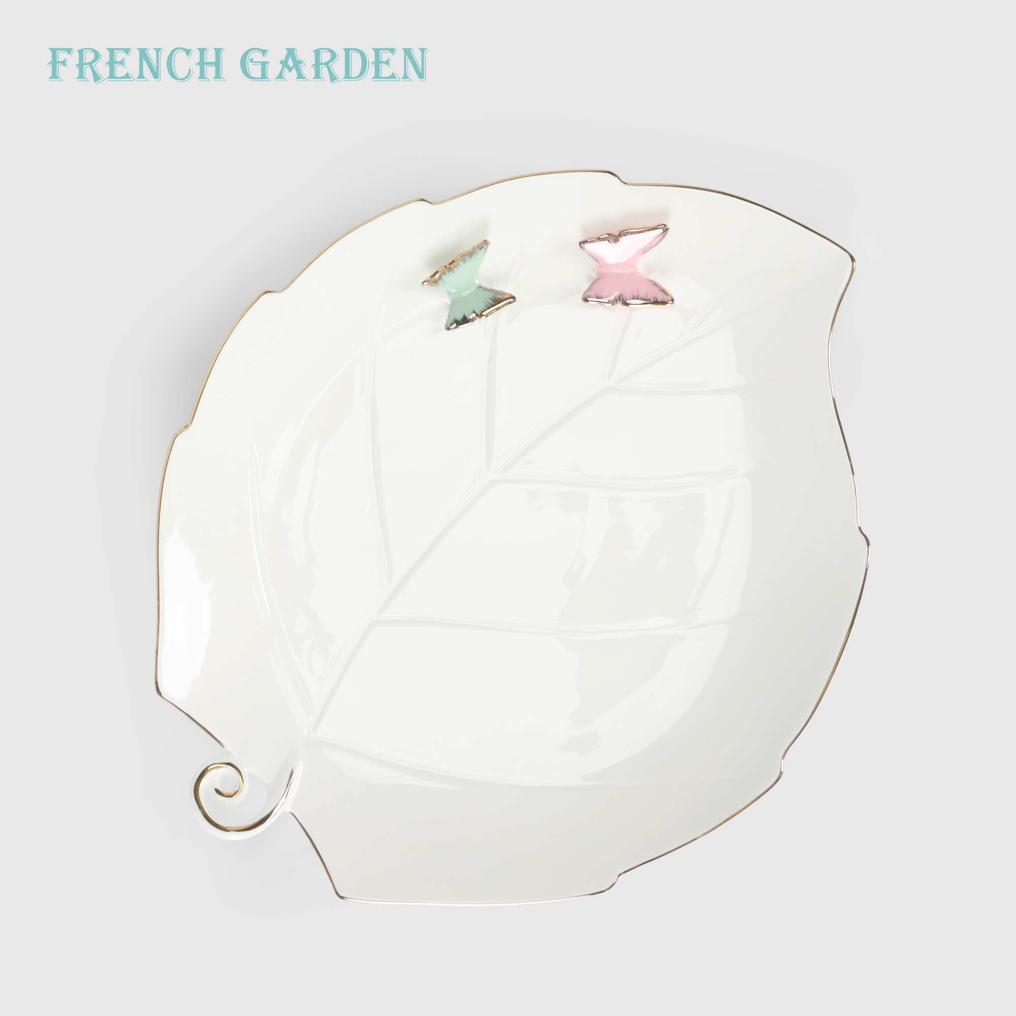 Блюдо French garden Butterfly 307x25x28 см 1399₽