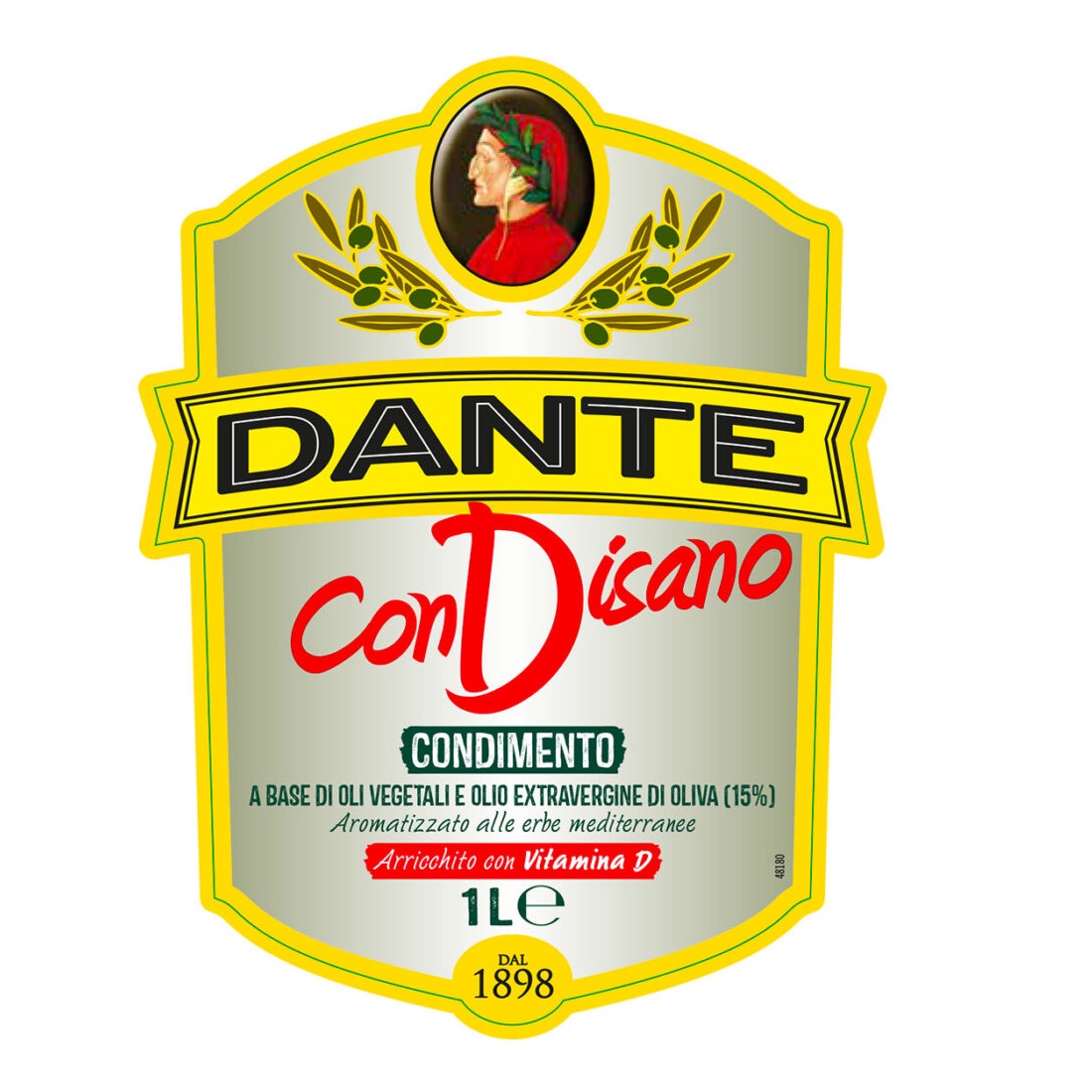 Масло оливковое Olio Dante condisano 1 л Вид№2