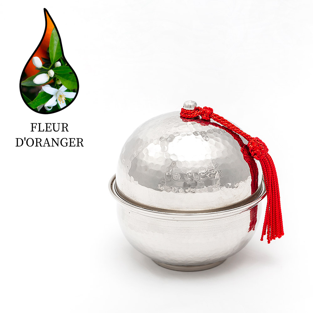 Аромасвеча Nour Bougie Luna Fleur d’oranger 223 г