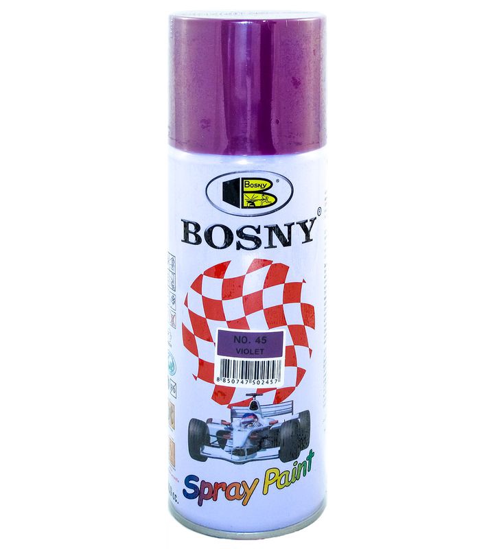 Краска Bosny фиолетовый ral 4008 520 мл