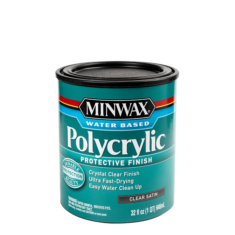 Лак полиуретановый Minwax polycrycic полуматовый 946 мл