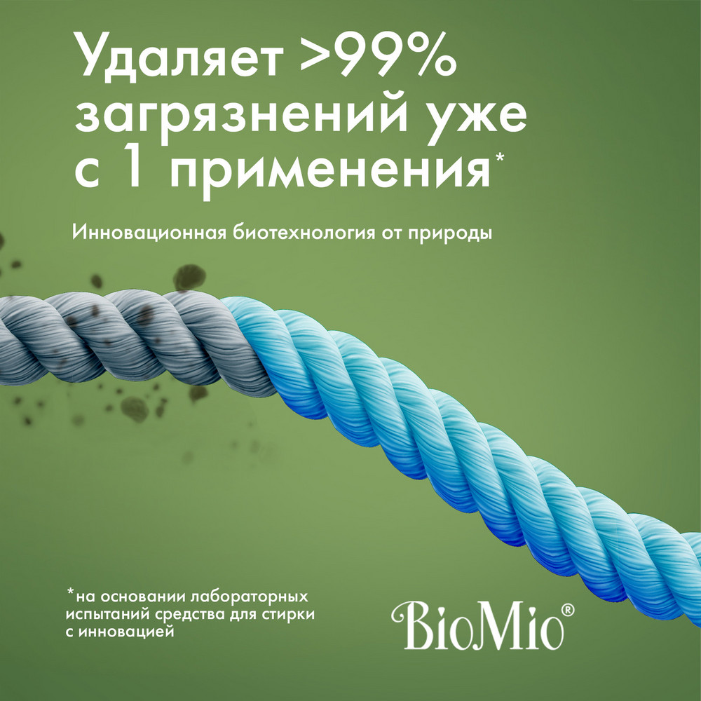 Стиральный порошок BioMio Универсальный без запаха 2400 г Вид№3