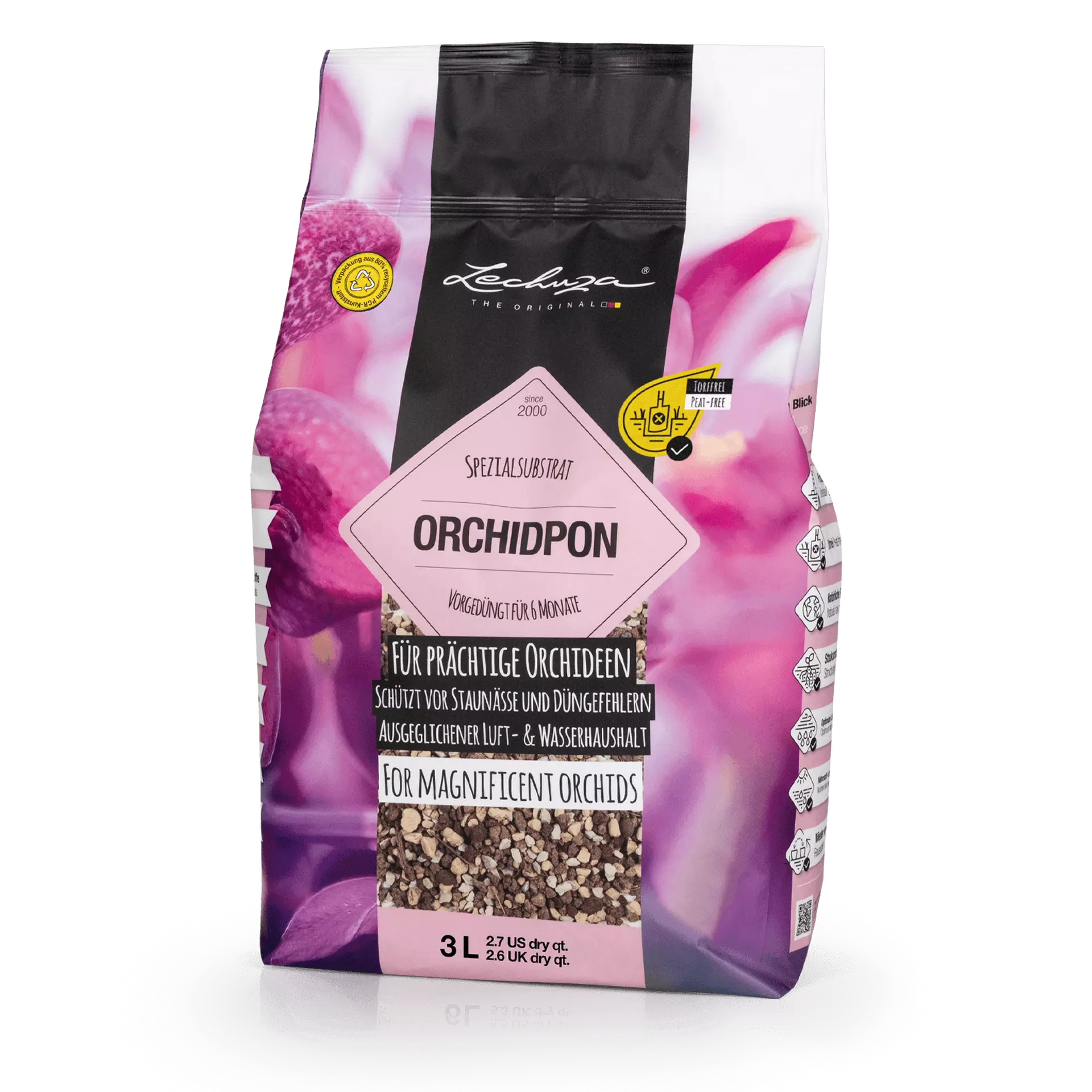 Субстрат Lechuza orchidpon 6л