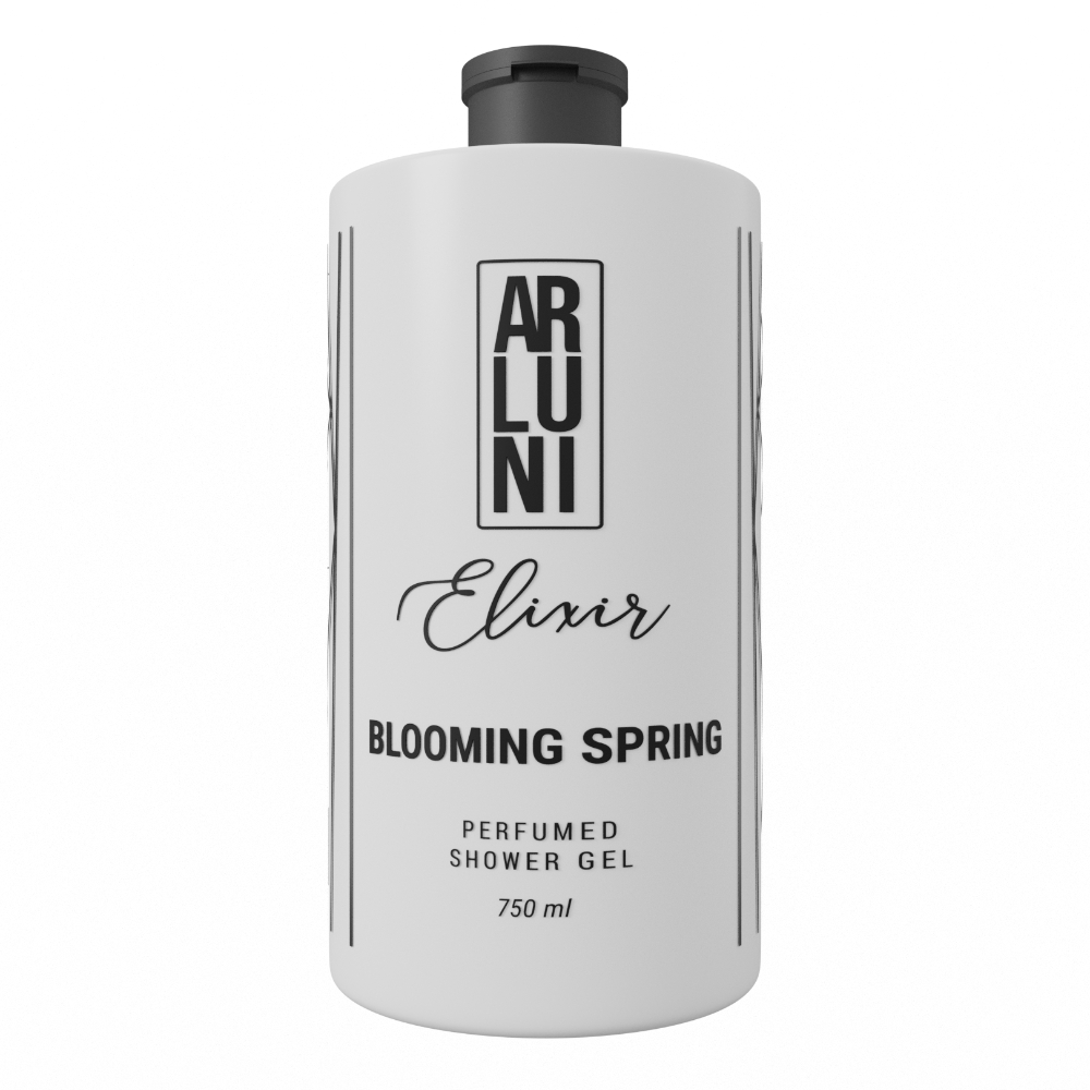 Гель для душа парфюмированный Arluni Elixir Blooming spring 750 мл