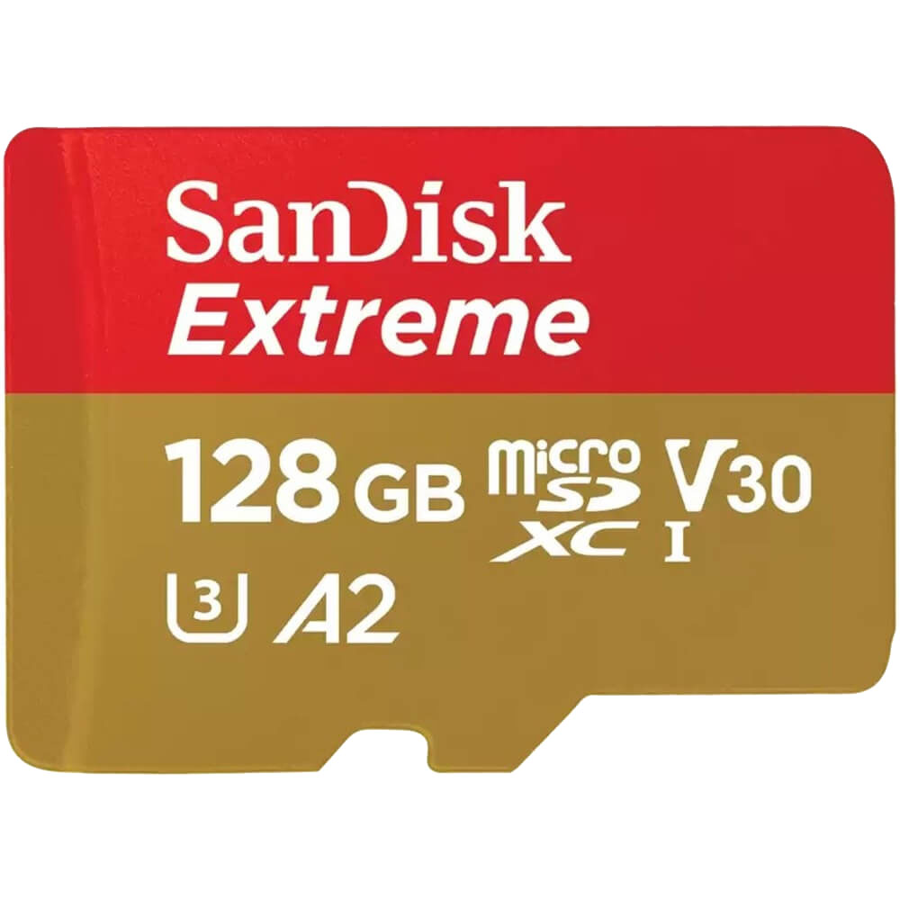 Карта памяти SanDisk Extreme 128 ГБ SDSQXAA-128G-GN6MN