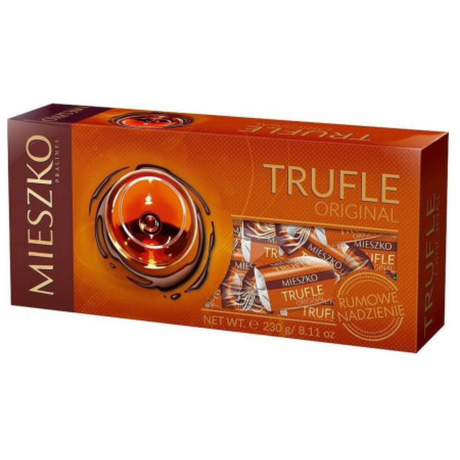 Конфеты Mieszko Marzipan choc со вкусом рома 230 г