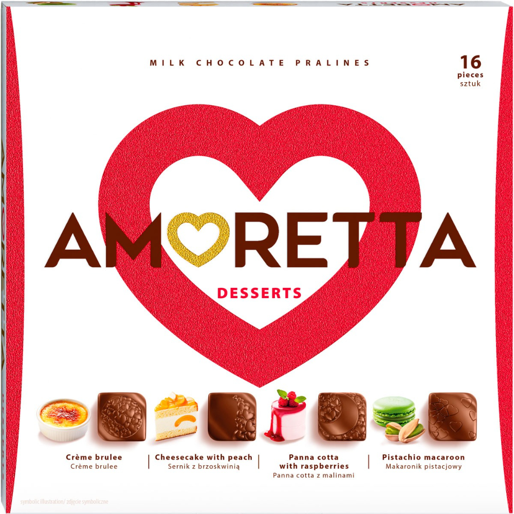 Конфеты Mieszko Amoretta Desserts 110 г