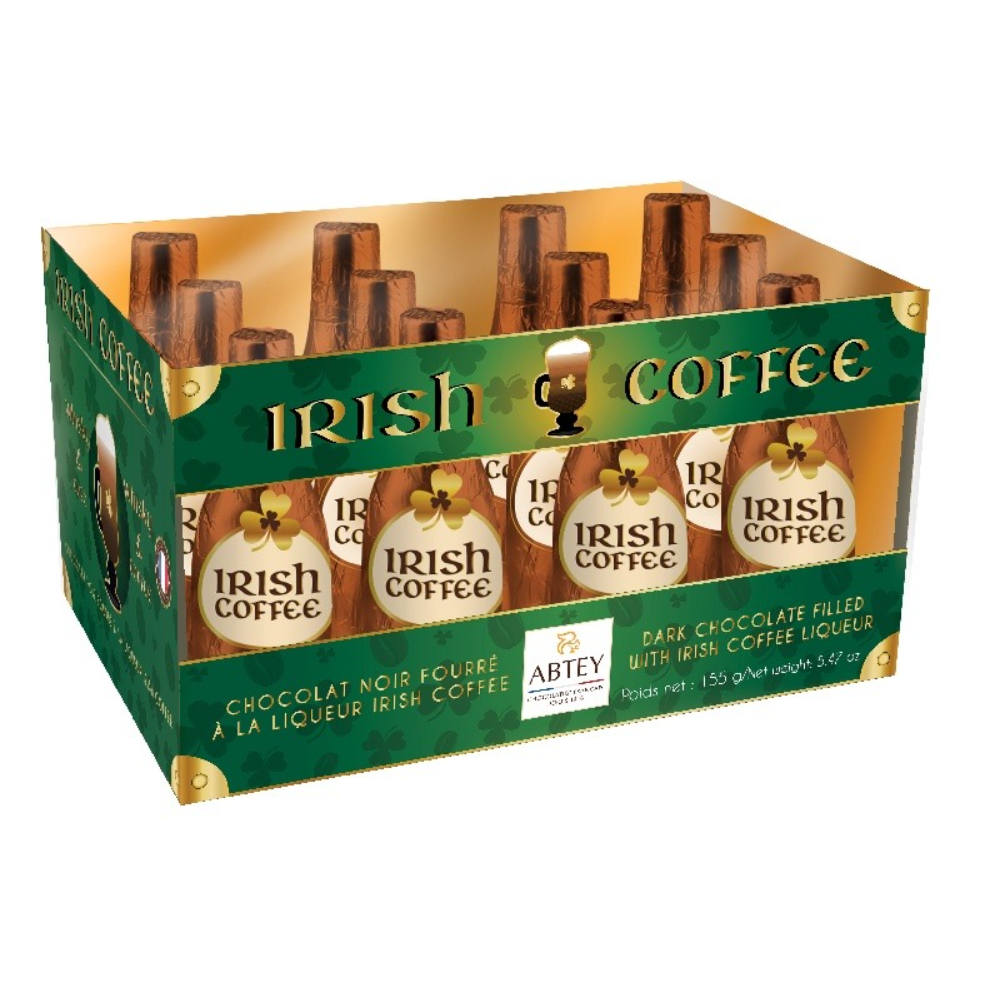 

Конфеты шоколадные Abtey Irish coffee 12 бутылочек, 155 г