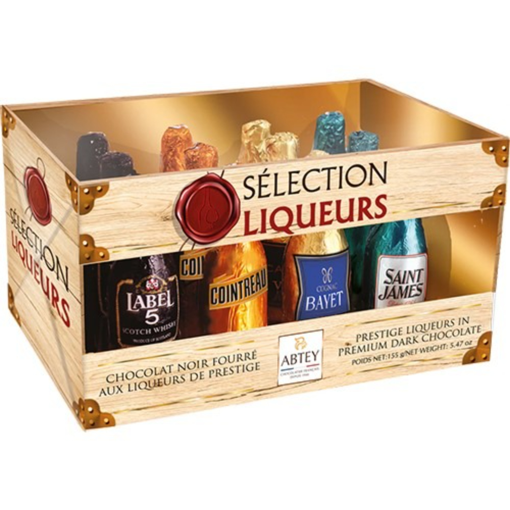 Конфеты шоколадные Abtey Selection Liqueurs 155 г