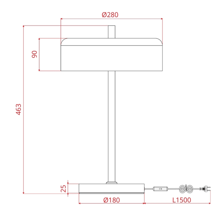 Светильник настольный ARTE LAMP A7052LT-2BK Вид№4