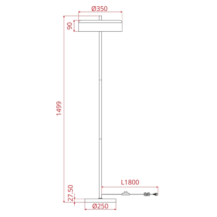 Светильник напольный ARTE LAMP A7052PN-2BK Вид№4