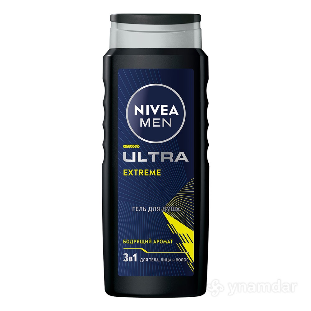 Гель для душа Nivea Men Ultra Extreme 500 мл