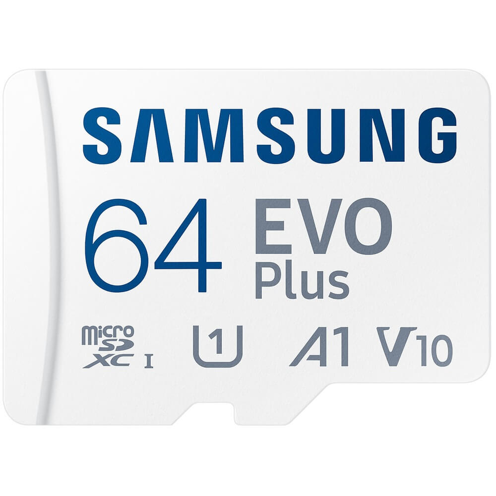 Карта памяти Samsung microSDXC EVO Plus Class 10 64 ГБ MB-MC64SA/APC