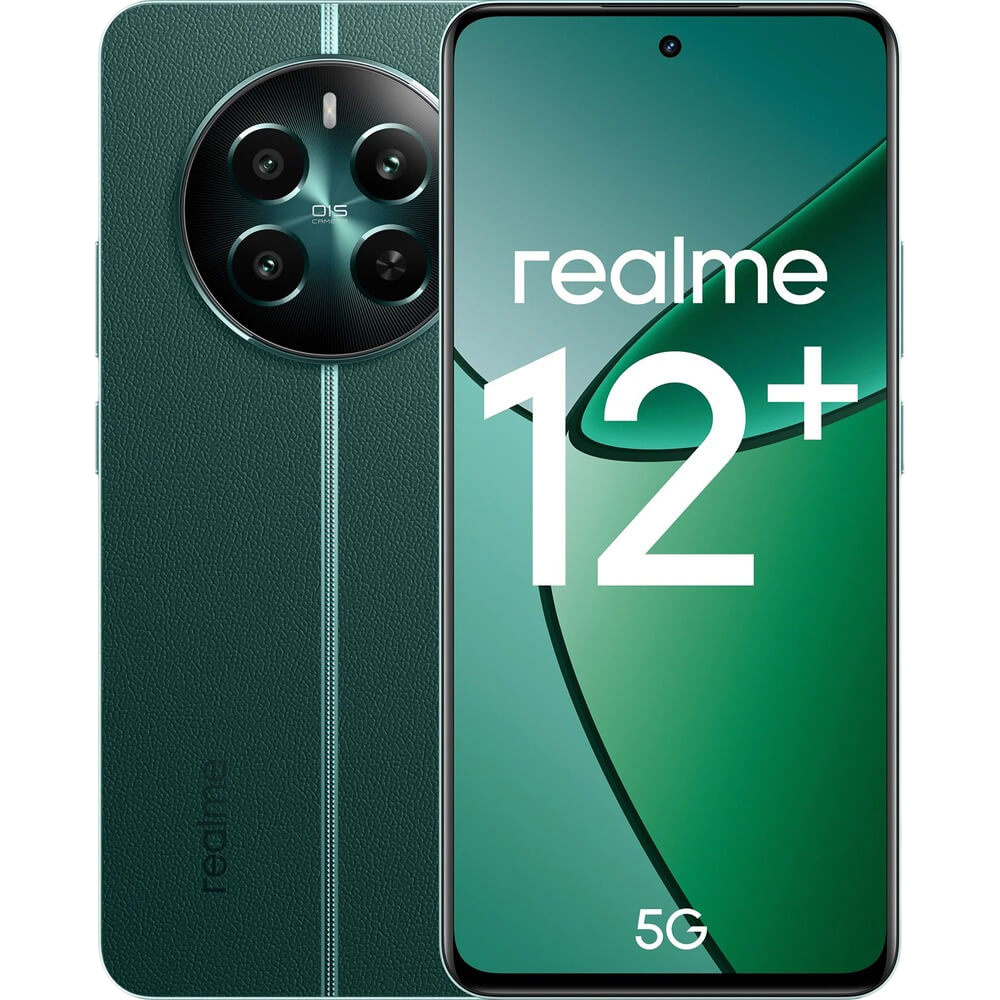 Смартфон Realme 12+ 5G 256 Гб зеленый