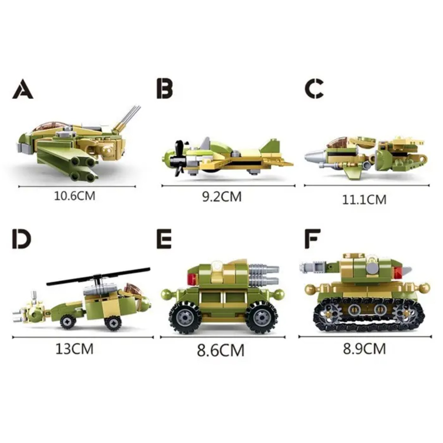 Конструктор Sluban боевой самолет (M38-B0636/M38-B0636A) Вид№3