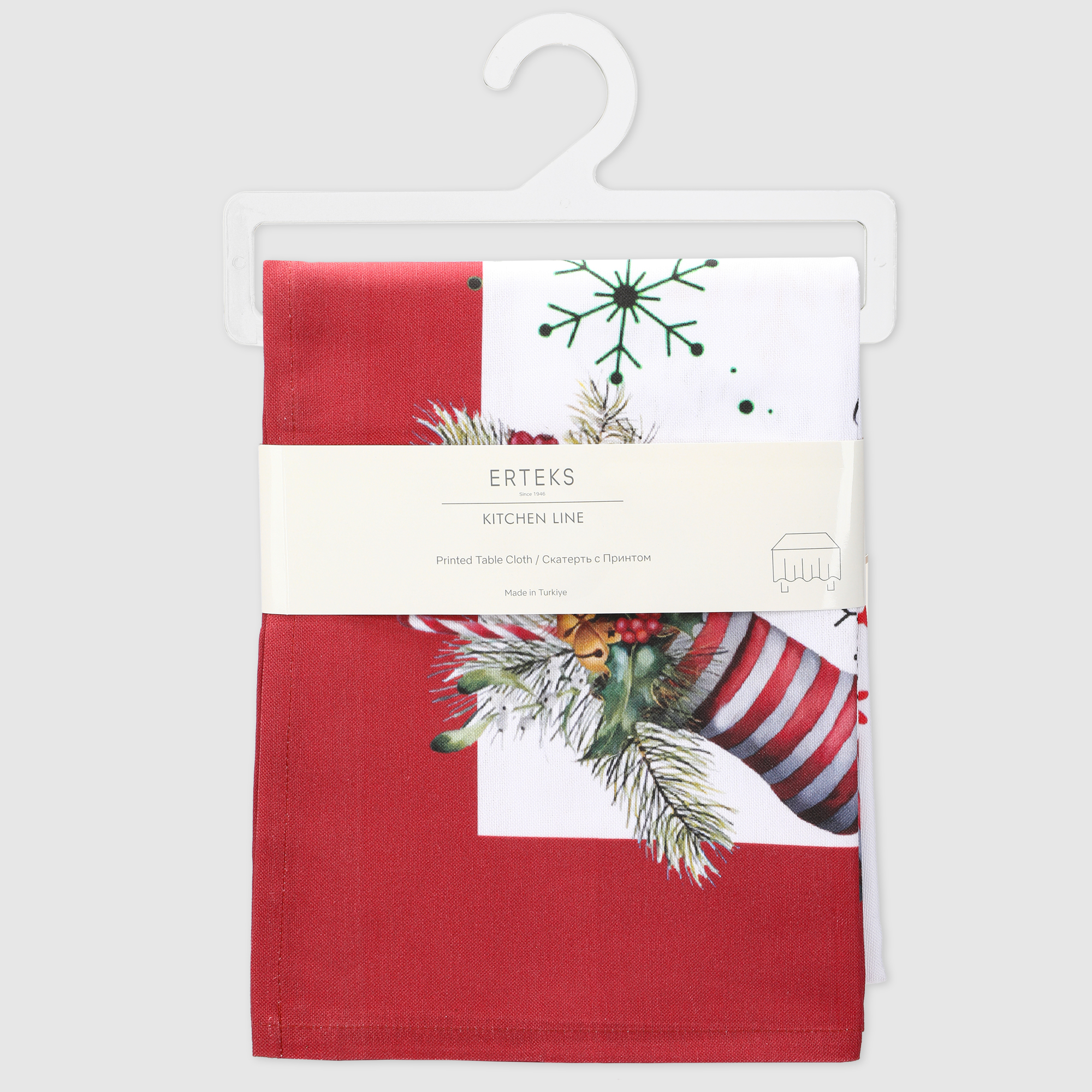 Скатерть Erteks X-mas зимний вечер 140х300 см