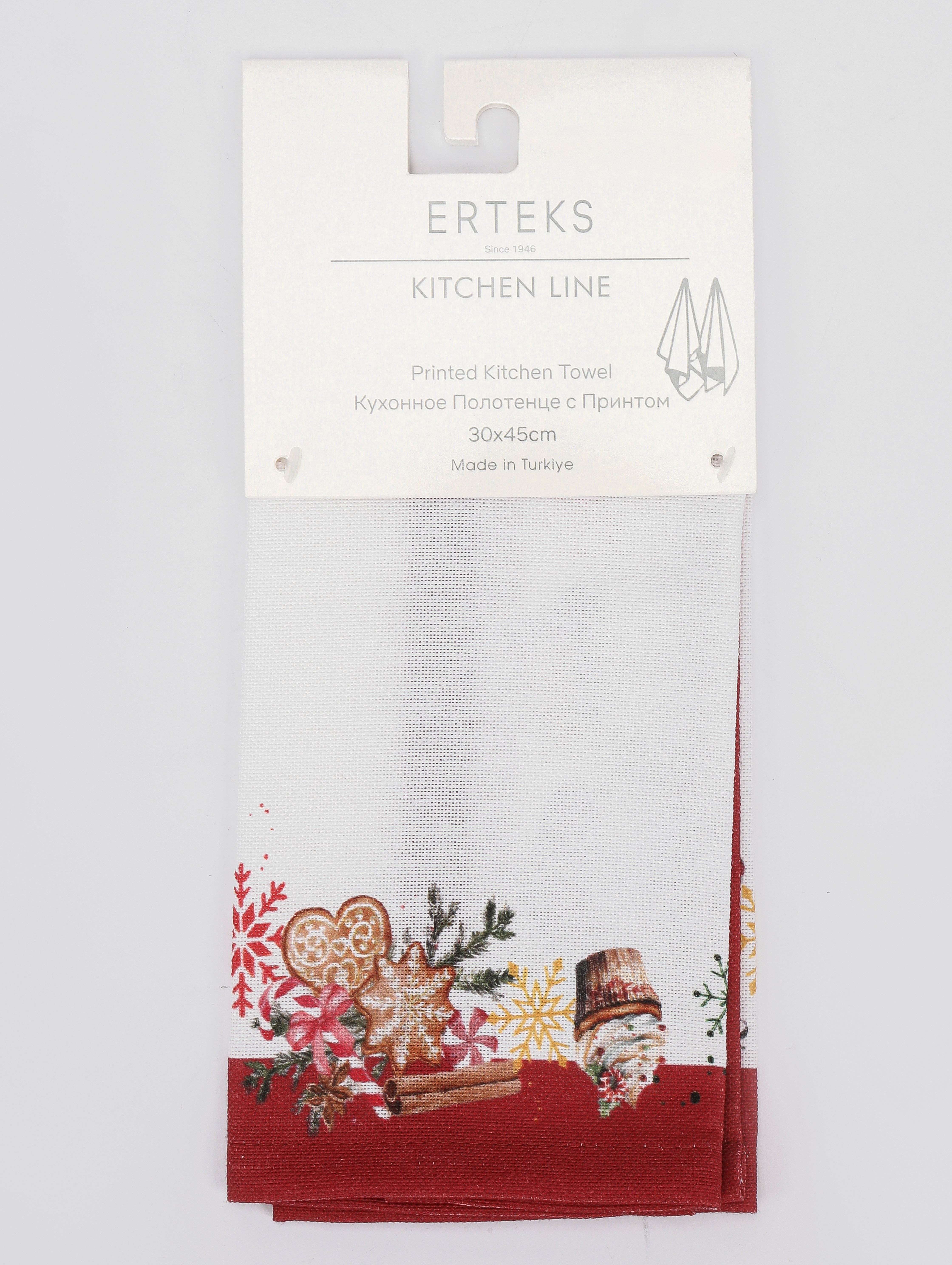 Полотенце кухонное Erteks X-mas зимний вечер 30х45 см 349₽