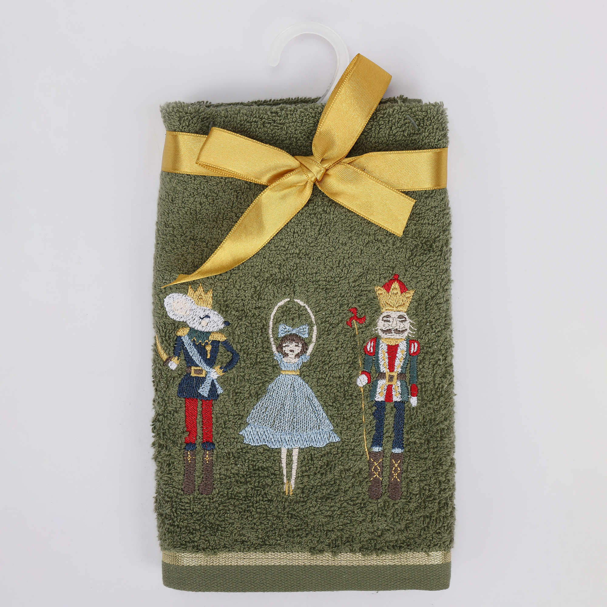 Полотенце Erteks X-mas щелкунчик зеленый 40х70 см 679₽