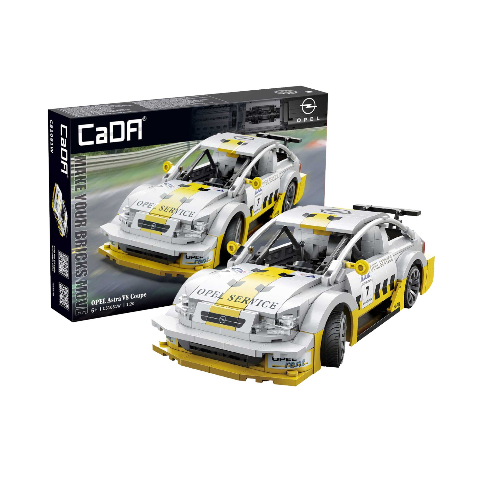 

Конструктор CaDa Спорткар Opel (C51081W)