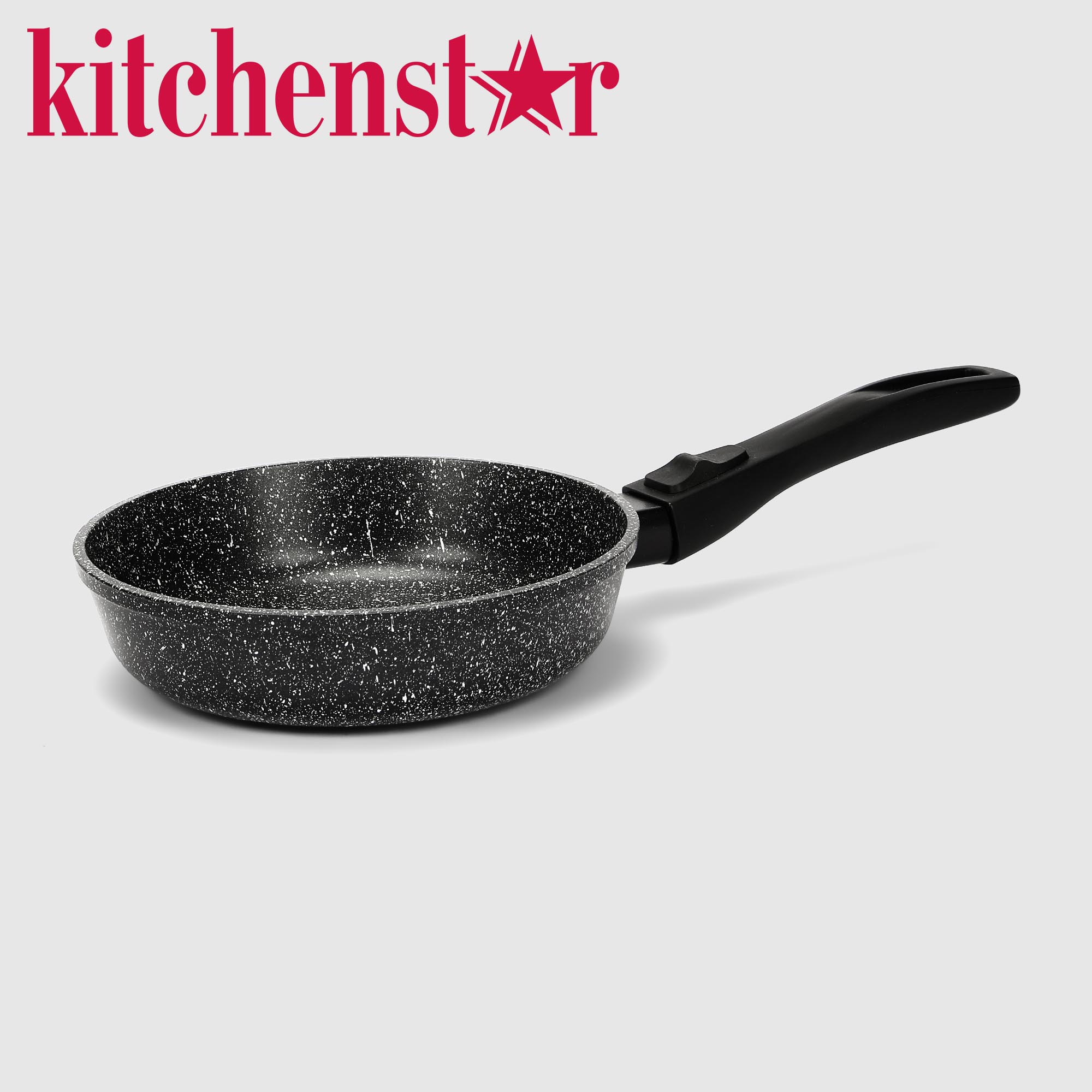 Сковорода Kitchenstar Granite со съемной ручкой 20 см