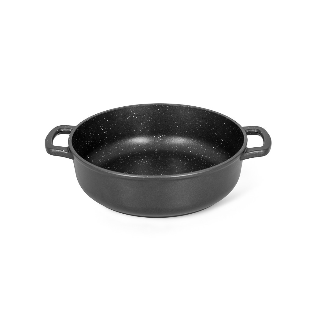 Жаровня Fissman Cookpro алюминиевая 24х7,2 см / 2,5 л