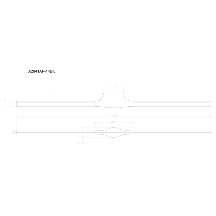 Светильник настенный Arte Lamp A2041AP-14BK Вид№3