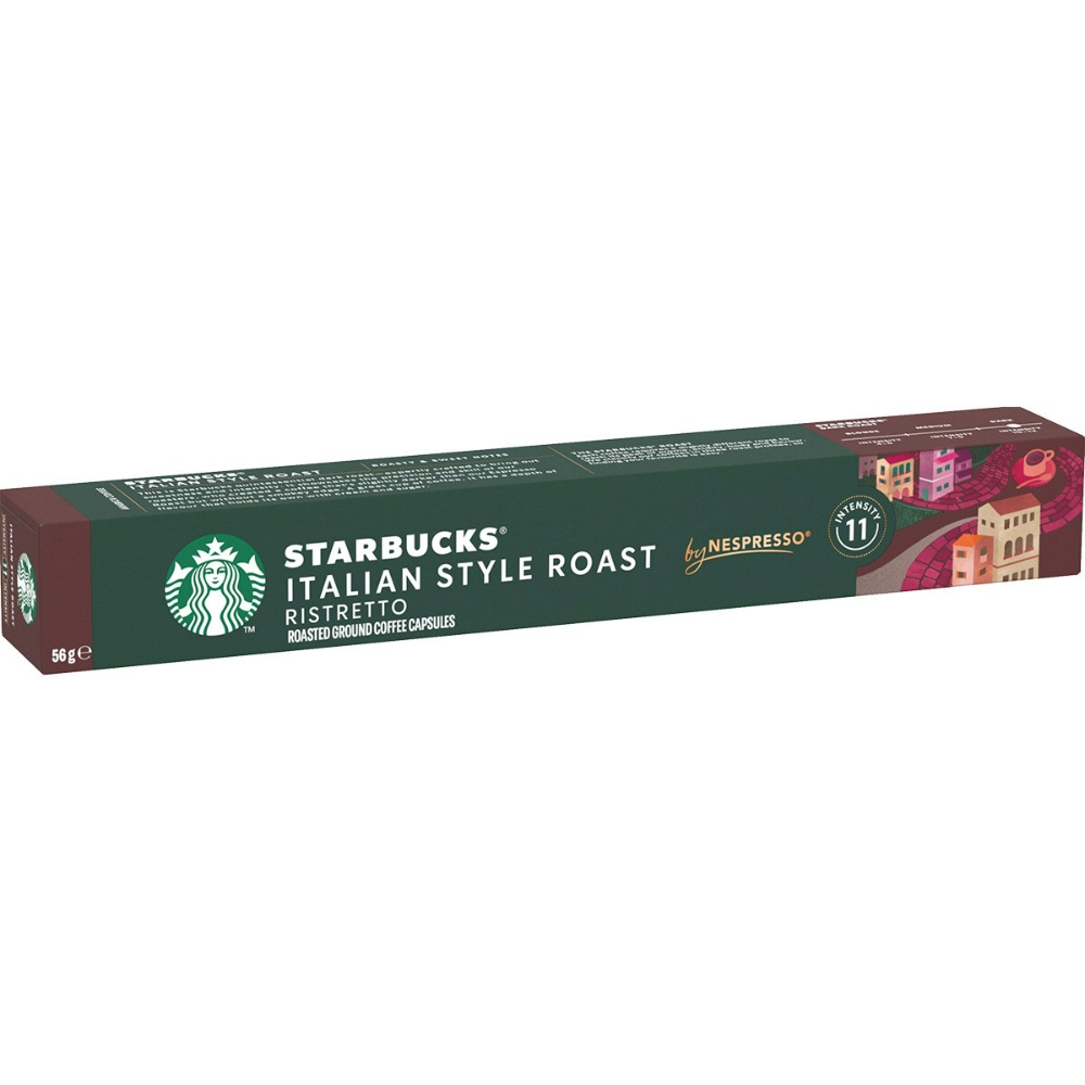 

Кофе в капсулах Starbucks italian style roast 10 шт 56 г