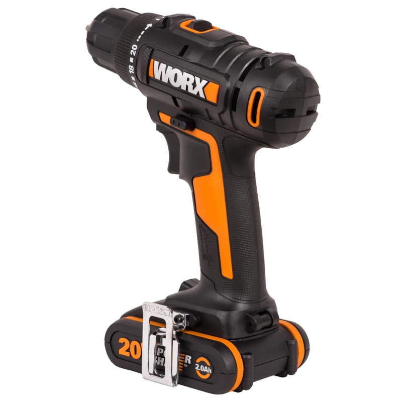 Дрель-шуруповерт аккумуляторная WORX WX1002 с 2 АКБ и ЗУ